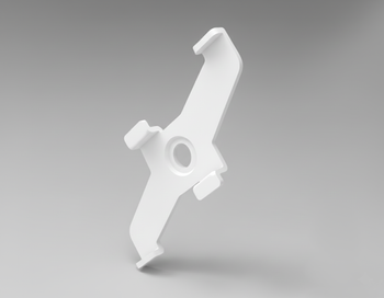 Uchwyt natynkowy  MQ-LINE-20S2628-SF/W